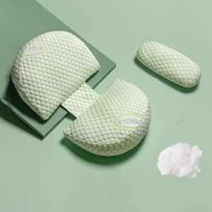 Active USA Green Textured Pillow Set for Bedding